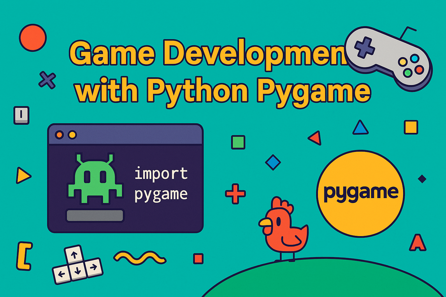 Game development with Python Pygames